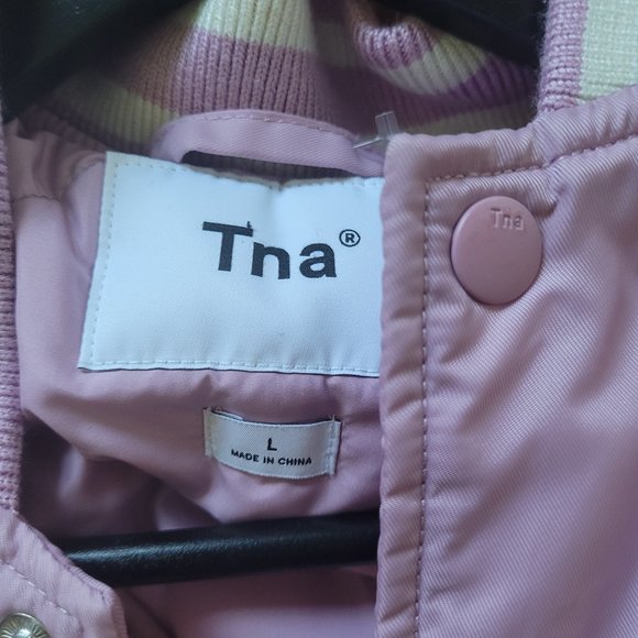 TNA Lavender Stadium Jacket, sz Large - Picture 12 of 13